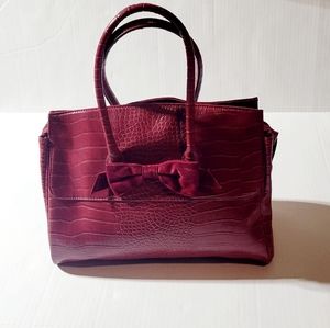 The Limited Brand Faux Croc Handbag